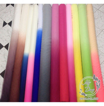 [Đủ màu] Combo 5m Voan lưới tutu loang 2 màu (khổ 1m5)