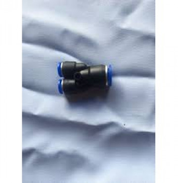 Đầu nối nhanh chữ y từ ống phun sương 12 ra 2 đường ống 8li.