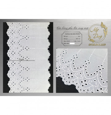 Vải Tici may tay áo, chân váy (Dây dài 13,5 mét)