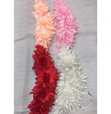 Combo 4 bông vol 3D (nhiều màu lựa chọn)