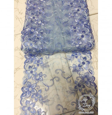 [Nhiều màu] Dây ren Lưới 2 biên 2 màu 24F (Dây dài 13,5 mét)