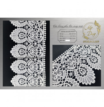 Phụ liệu may mặc - Ren chỉ 10F (Bán theo dây 13,5 met)