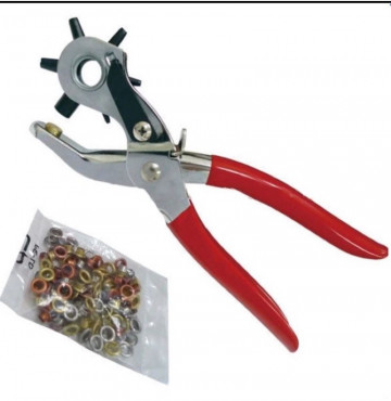 kìm bấm lỗ dây nịt ( kèm khoen) hiệu TOP