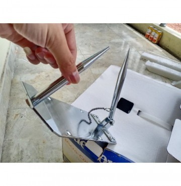 Cữ lộn cổ áo sơ mi, túi quần bằng thép