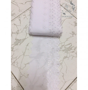 Vải may tay áo, chân váy, Hijab - TiCi (Dây dài 13,5 mét)