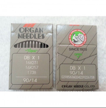 Kim máy may công nghiệp kim organ nhạt DB