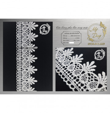 Dây ren chỉ Lò xo (Dây dài 13,5 met) - Nhiều màu lựa chọn - Khổ 4F