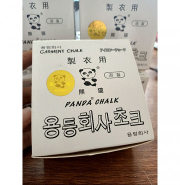 Phấn sáp panda,phấn mấy vẽ dạng viên ủi nóng tự bay màu(50 viên) phấn gấu 1 tem vàng
