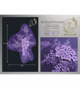 [Đủ màu] Combo 4 Bông lưới 3D phối đầm cực xinh (nhiều màu lựa chọn)