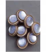 set 10 nút giả Ngọc viền đẹp đường kính 2cm