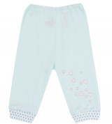 Quần sơ sinh Bieber (dài, màu xanh)