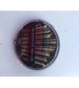 Hộp 30 kim may tay vỉ tròn có nhiều cỡ lớn nhỏ khác nhau