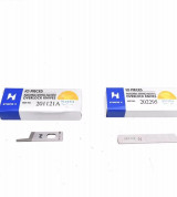 Dao trên 201121A và dao dưới 202295 dùng cho máy vắt sổ Pegasus nhãn hiệu Strong H (cái)