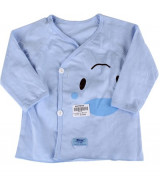 Áo sơ sinh Mimi cúc lệch cho bé (6 - 9M)