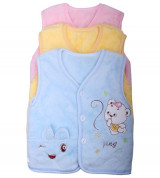 Áo gile lông cho bé sơ sinh nhiều màu