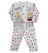 Bộ sơ sinh Thái Little home 01180