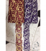 [Đủ màu] Dây ren lưới 5F 2 màu (Dây dài 13,5m)