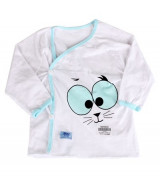 Áo sơ sinh Mimi cúc lệch cho bé (9 - 12M)