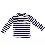 Áo sơ sinh kẻ nam cổ 3 phân Kids