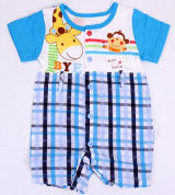 Body cho bé sơ sinh Beiner kẻ caro 2292