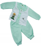 Bộ nỉ Thái cho bé sơ sinh 805