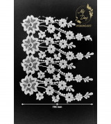 Phụ Liệu may mặc - Ren chỉ khổ qua (Dây dài 13,5m)