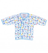 Áo sơ sinh Babee in hình cổ tim tay dài