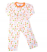 Bộ sơ sinh Thái họa tiết dài tay