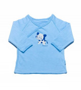 Áo sơ sinh cúc lệch cài chéo Lullaby (màu)