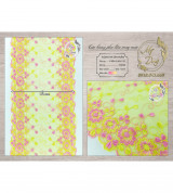 Ren lưới chân hoa 2 màu 15F (Dây dài 13,5m) - Nhóm màu sáng