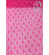 [Nhiều màu] Vải ren lưới thêu hoa khổ 90cm