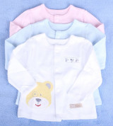 Áo sơ sinh Lullaby cho bé (nỉ, màu)