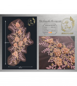 [Đủ màu] Combo 4 Bông lưới 3D phối váy cực xinh (nhiều màu lựa chọn)