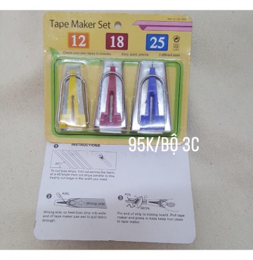 thanh lý Bộ cữ viền, bộ kẹp viền 3 cái 3 size