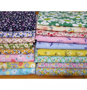 Thanh lý Vải thô sale set 6 mảnh tặng ren