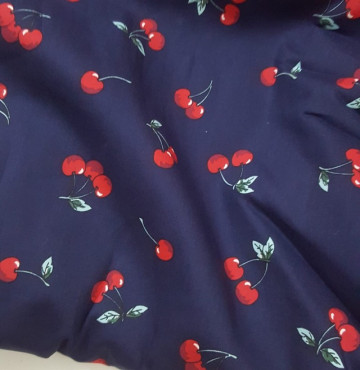 Thanh lý vải thô chery và trái cây 1mx1m5