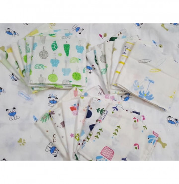 Thanh lý Khăn xô hình, vải xô xuất nhật 4 cái 60*100 và 3 cái 80*120