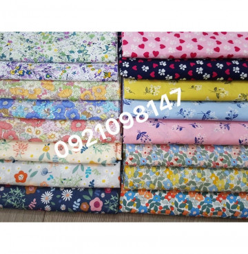 Thanh lý Vải thô sỉ hoa và trơn