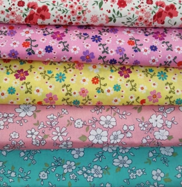 Vải thô tồn kho sale 6 mảnh