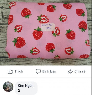 Thanh lý Vải thô hoa 8 mảnh