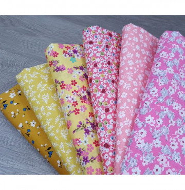 Vải thô hoa tồn kho