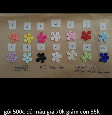 Thanh lý Vải thô và nút nhựa