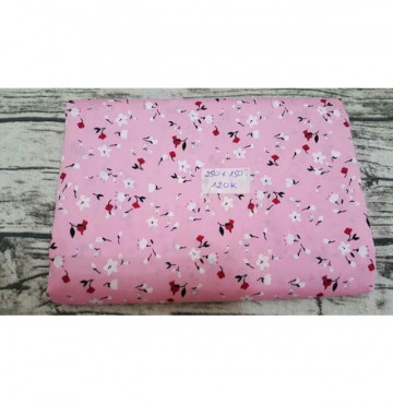 Vải thô tồn kho hoa vàng và hồng