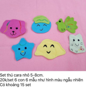 Thanh lý Vải cara, thô và set thú