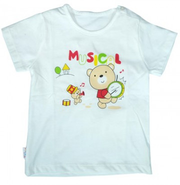 Bán sỉ áo cộc tay cổ viền bo TN cho bé