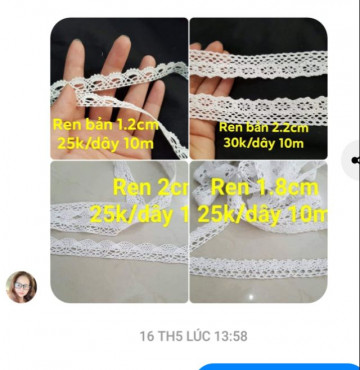 Thanh lý Vải thô hoa và ren