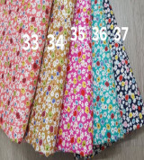 Vải thô cotton tồn kho hoa nhí 5m khổ 1m5