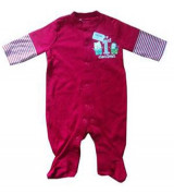 Body sơ sinh TQ (liền đũng, dài tay)