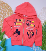 Bỏ buôn áo khoác cotton Thu Đông bé gái (1-3T)