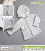 Bỏ buôn áo khoác trần bông có mũ cho bé Uala UR3348